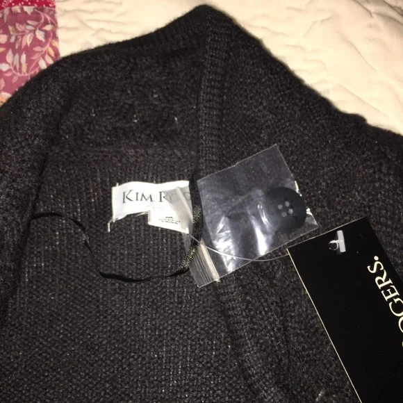 NWT Kim Rogers Cardigan - Picture 3 of 5
